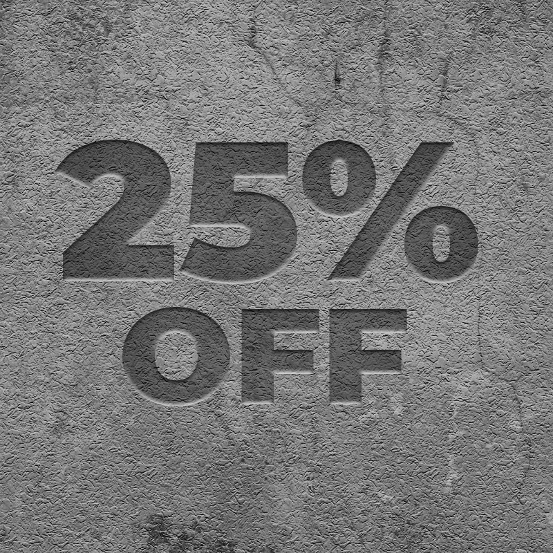 Up to 25% off